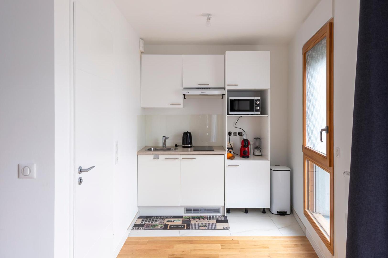 Studio Prive Cosy Paris 19E La Villette Eksteriør billede